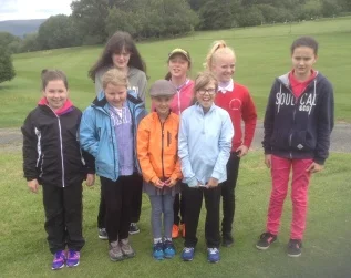 Golf Girls' Event - St Idloes 21st June 2015