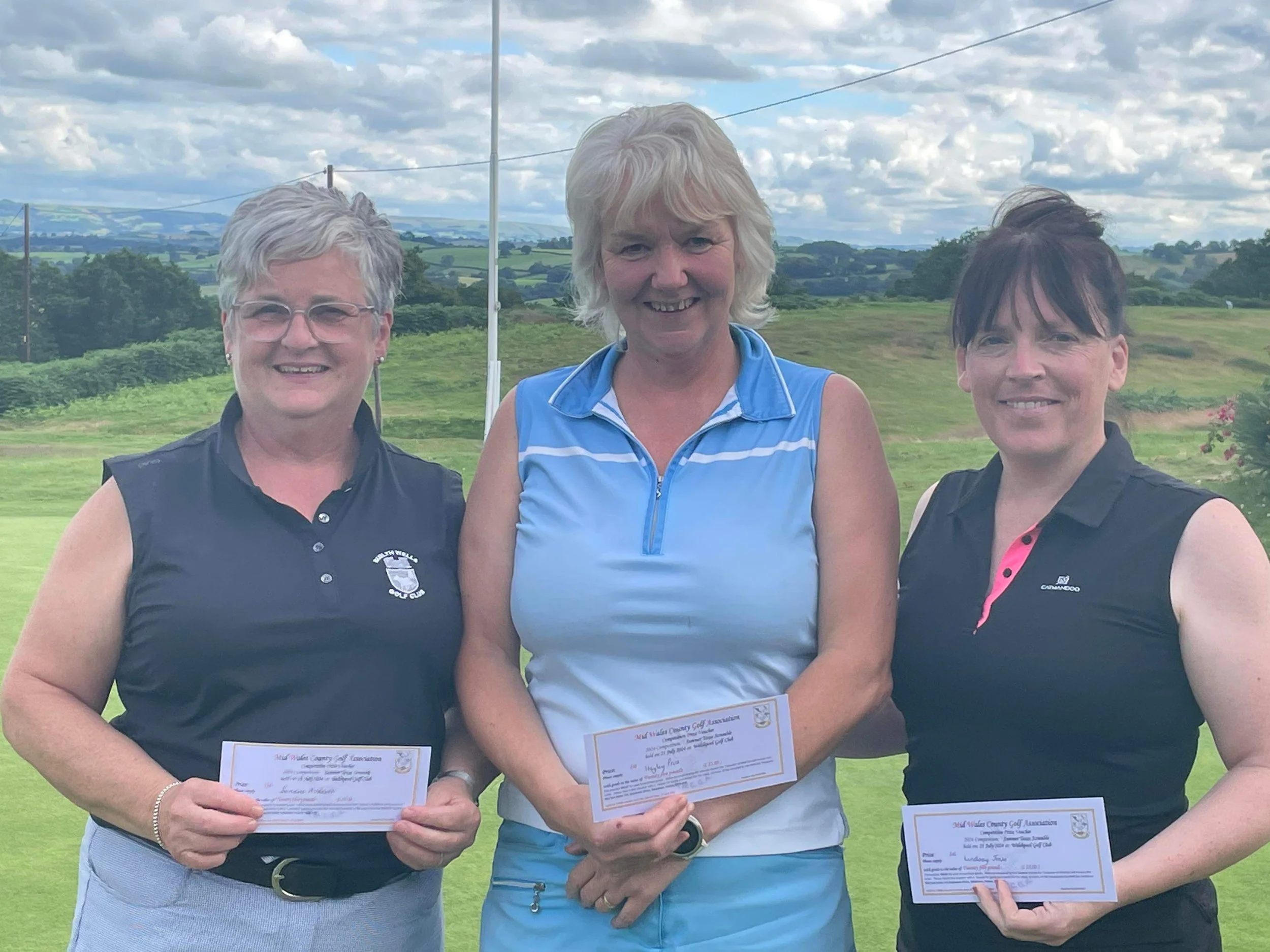 Team of 3 Scramble Results - Welshpool 21 July 2024
