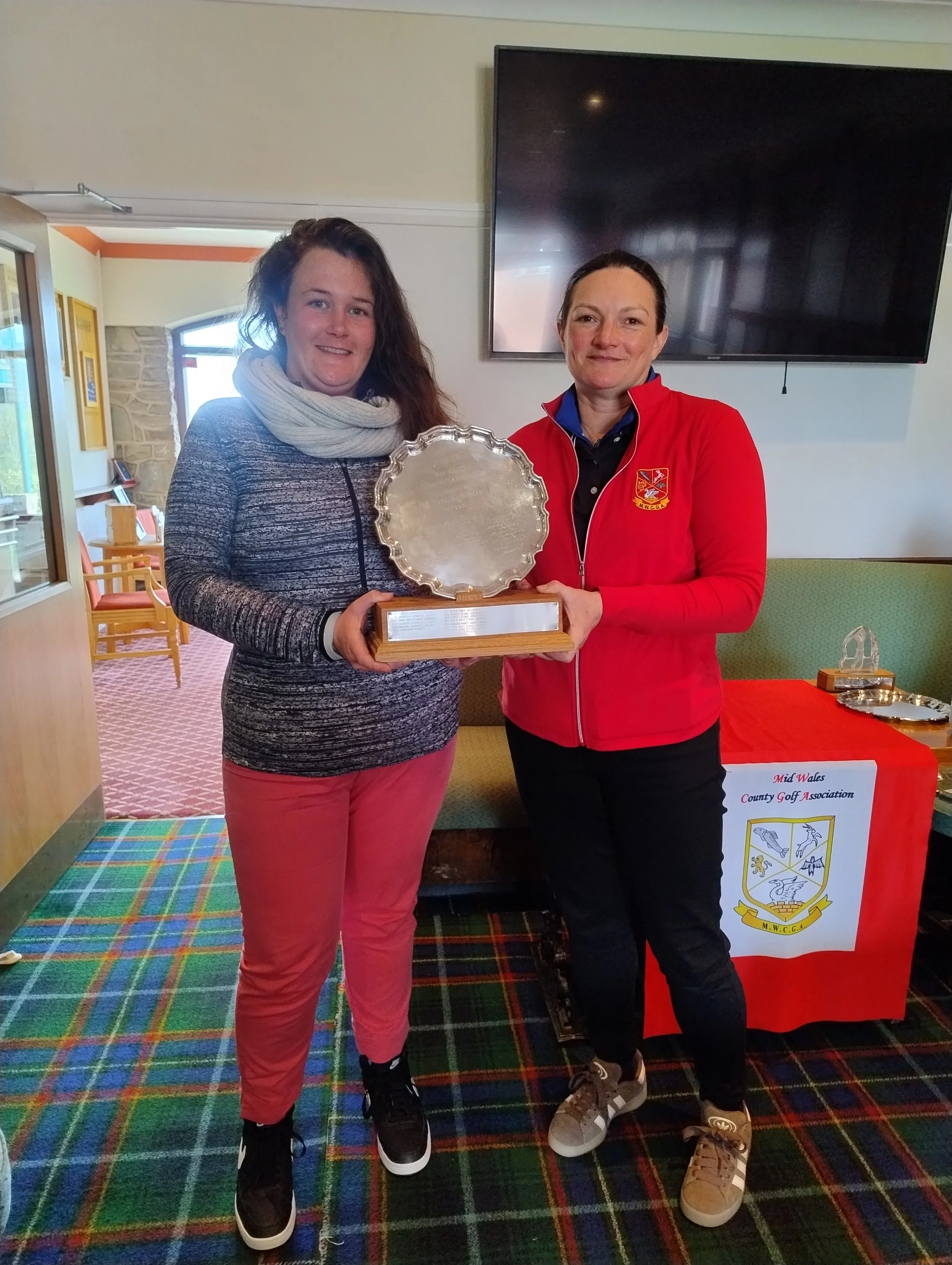 Our new County Champion - Angharad Basnett, Borth &amp; Ynyslas GC