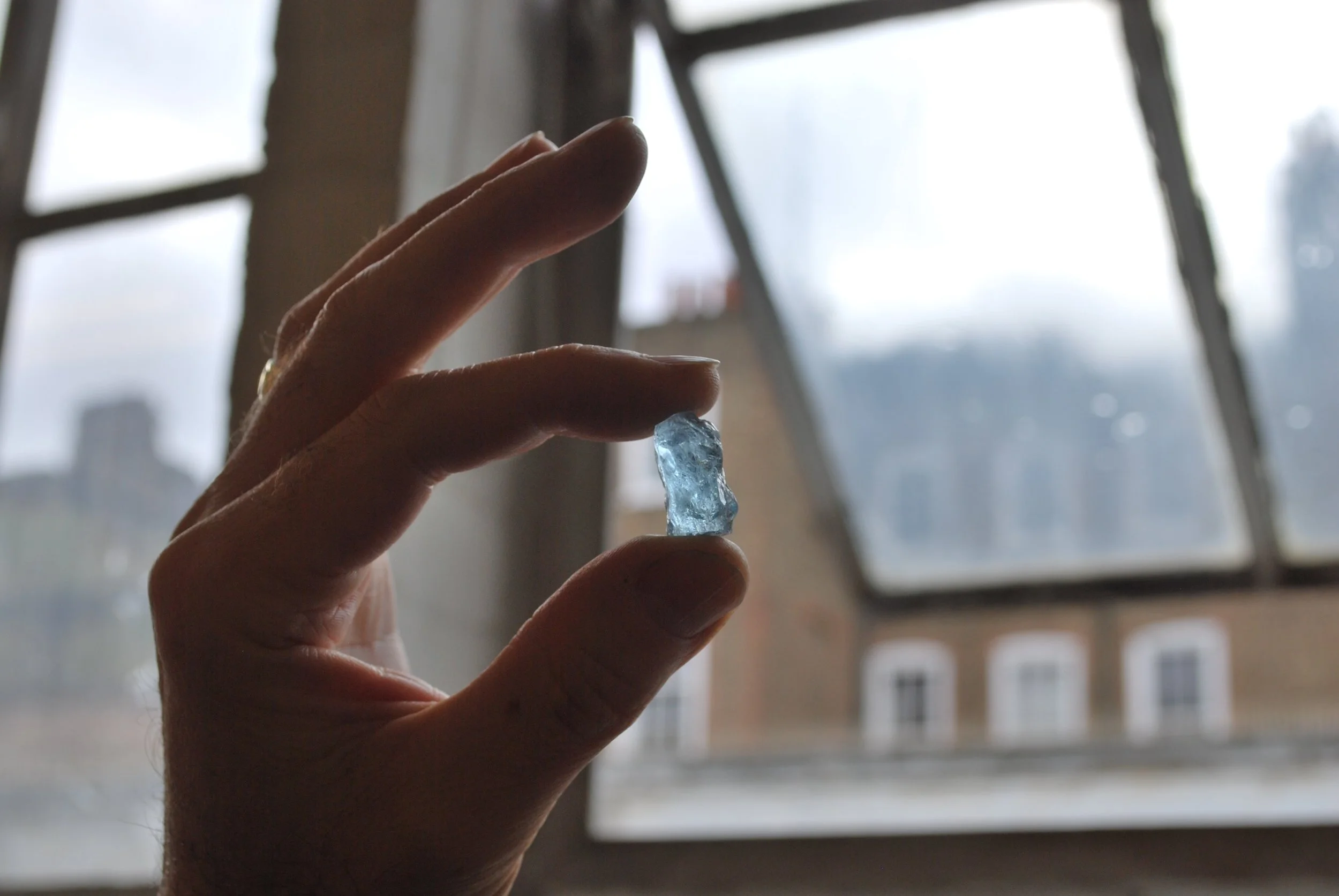 Aquamarine in the Rough