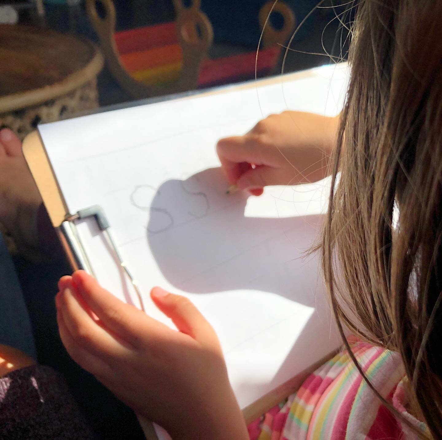 You cannot be behind in your own life.

Some may look at this photo and say, &ldquo;Wow!  Your four-year-old is already doing reading and handwriting lessons?&rdquo; Others may say, &ldquo;That&rsquo;s an incorrect pencil grip&mdash;she&rsquo;s going