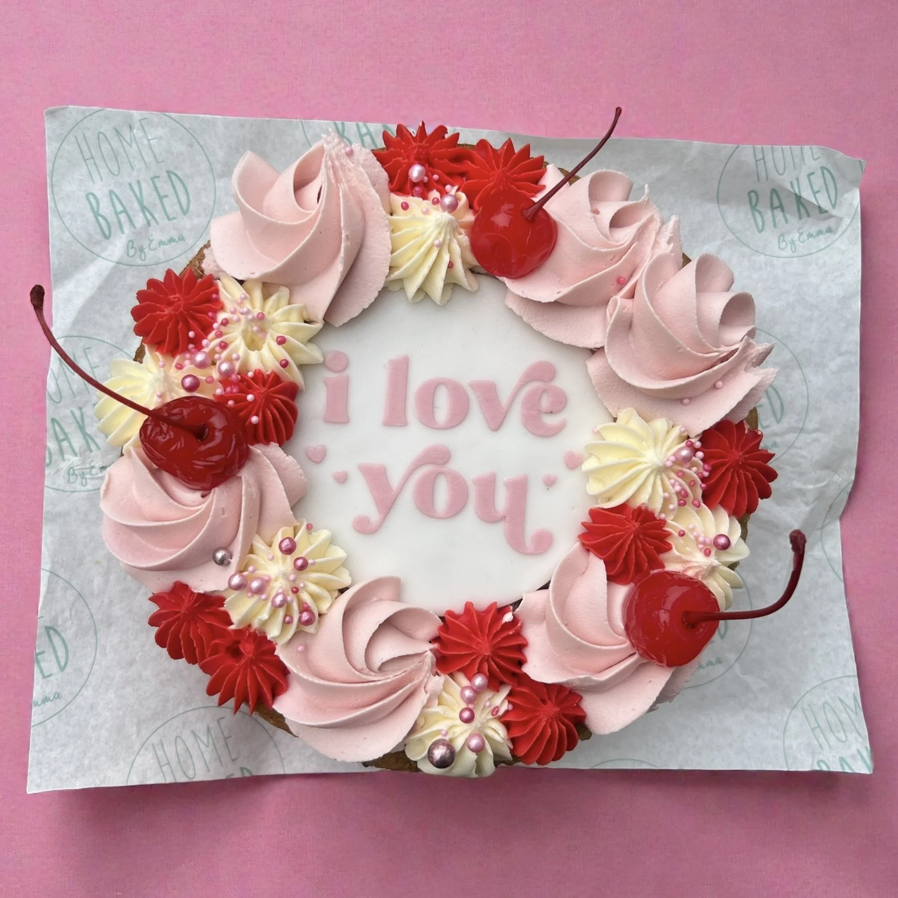 Valentine's 6 inch bento cake