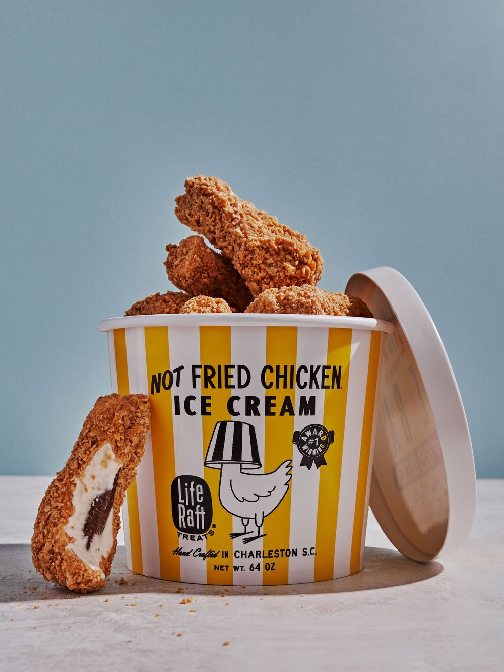 Check Out The *Super Interesting* Fried Chicken Ice Cream