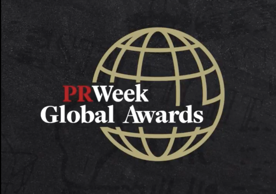 TIN MAN CELEBRATED AT THIS YEARS PRWEEK GLOBAL AWARDS