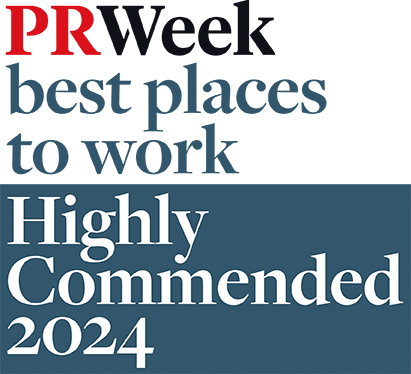 TIN MAN HIGHLY COMMENDED IN PR WEEK’S BEST PLACES TO WORK AWARDS 2024