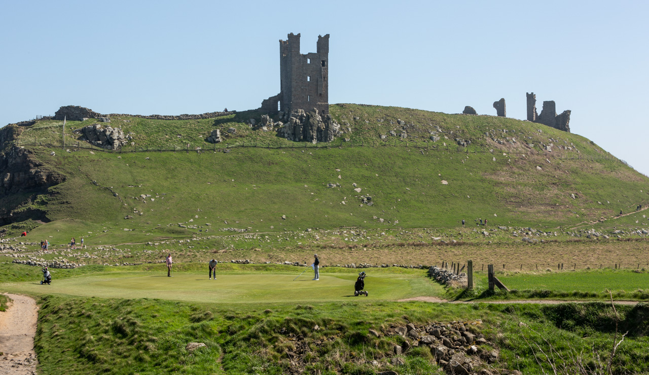 13th Green - Dunstanburgh Castle Golf Course