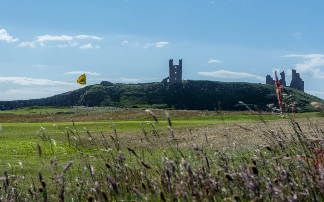 11th Green - Dunstanburgh Castle Golf Course