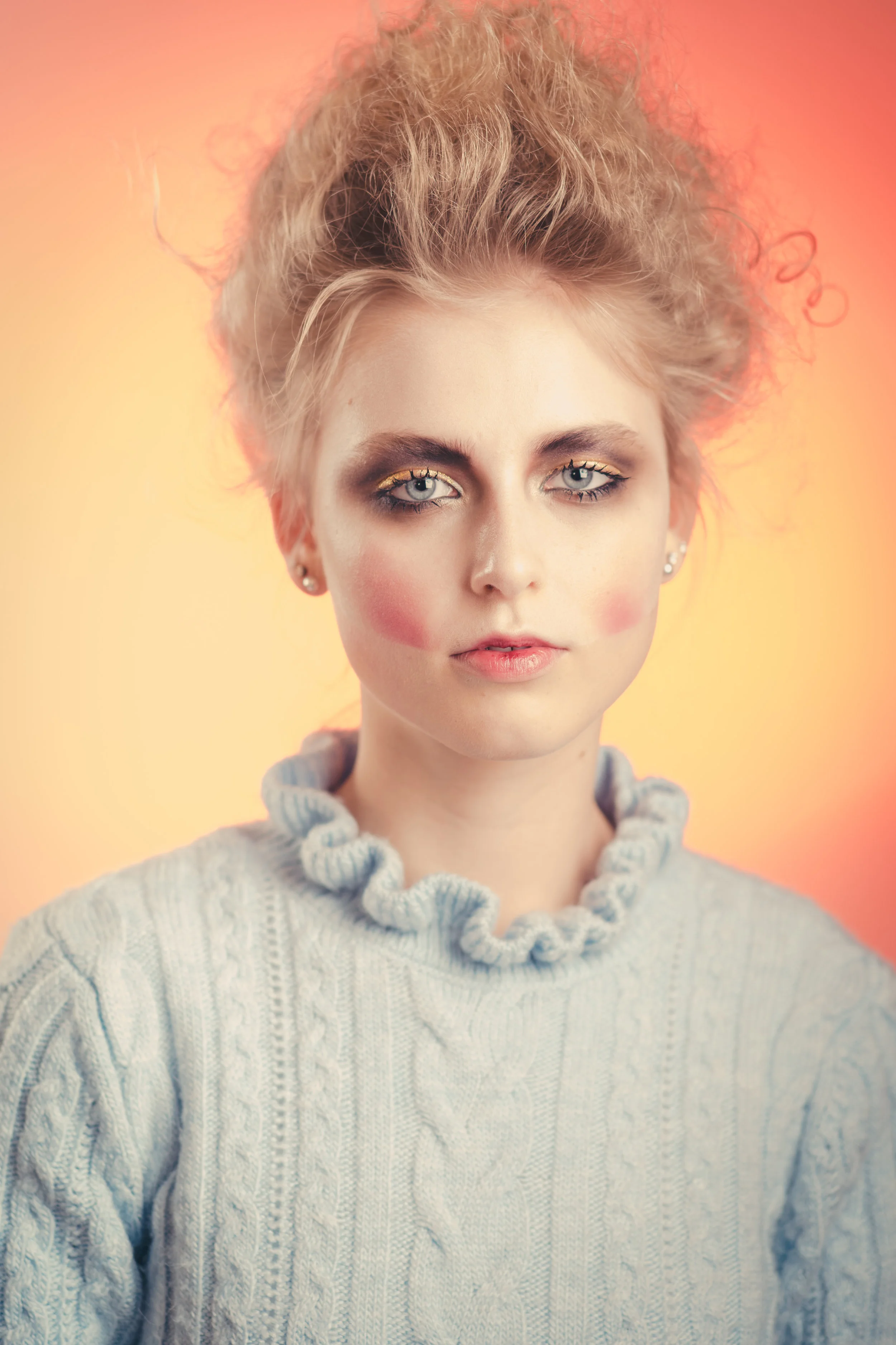 Portrait studio de maquillage