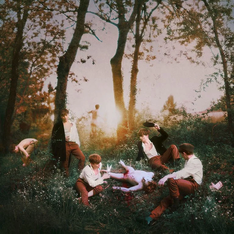 Marwane Pallas, Le Déjeuner Sur L’herbre , 2013, Photographic print on dibond