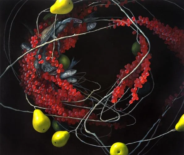 Mia Brownell, Still Life with Catch, 2008, Oil on canvas