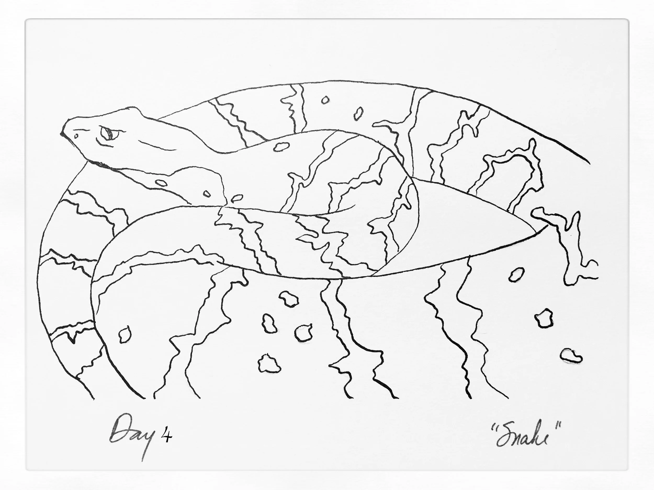Inktober 2019 - Southern Gothic Edition Day 4
