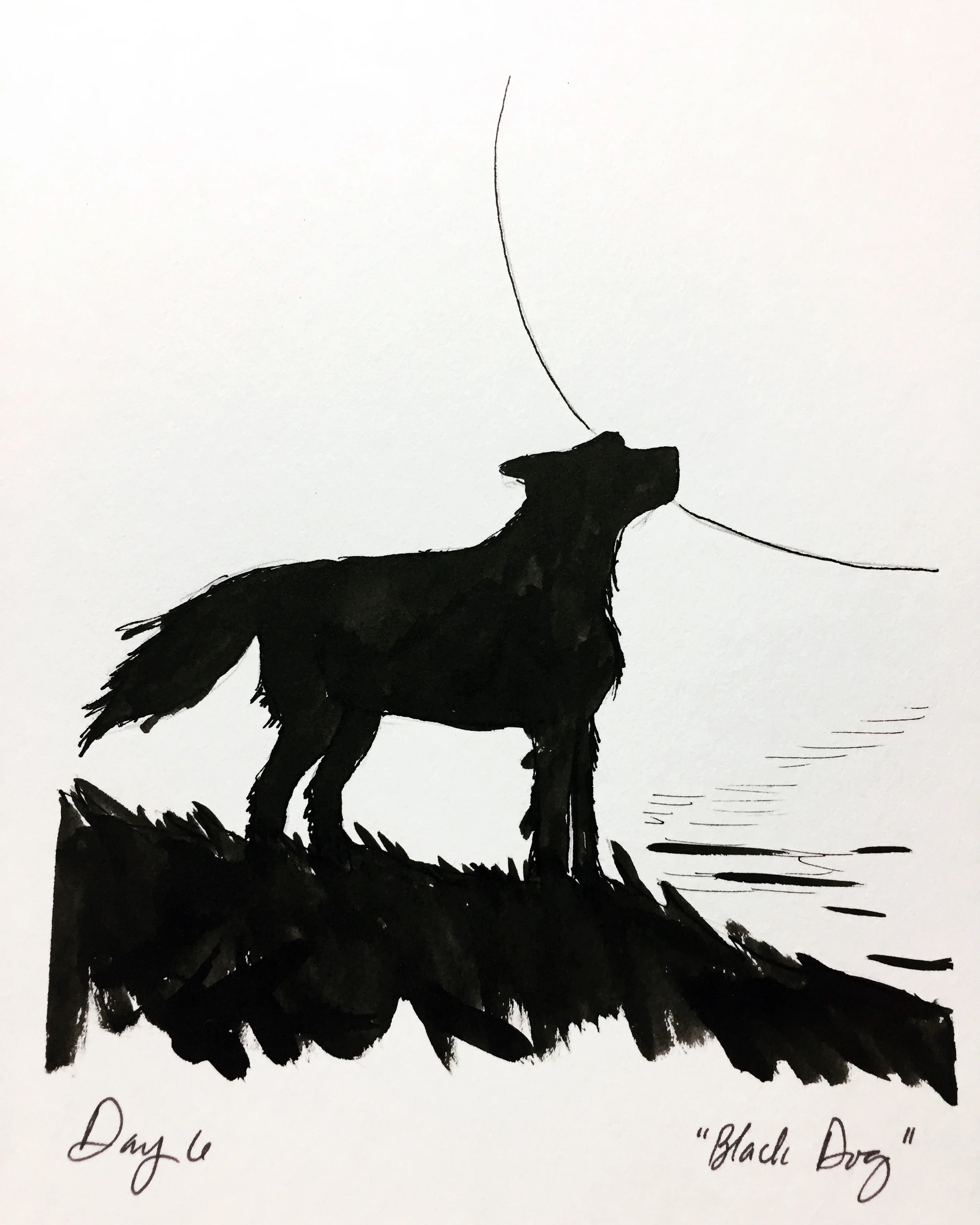 Inktober 2019 - Southern Gothic Edition Day 6