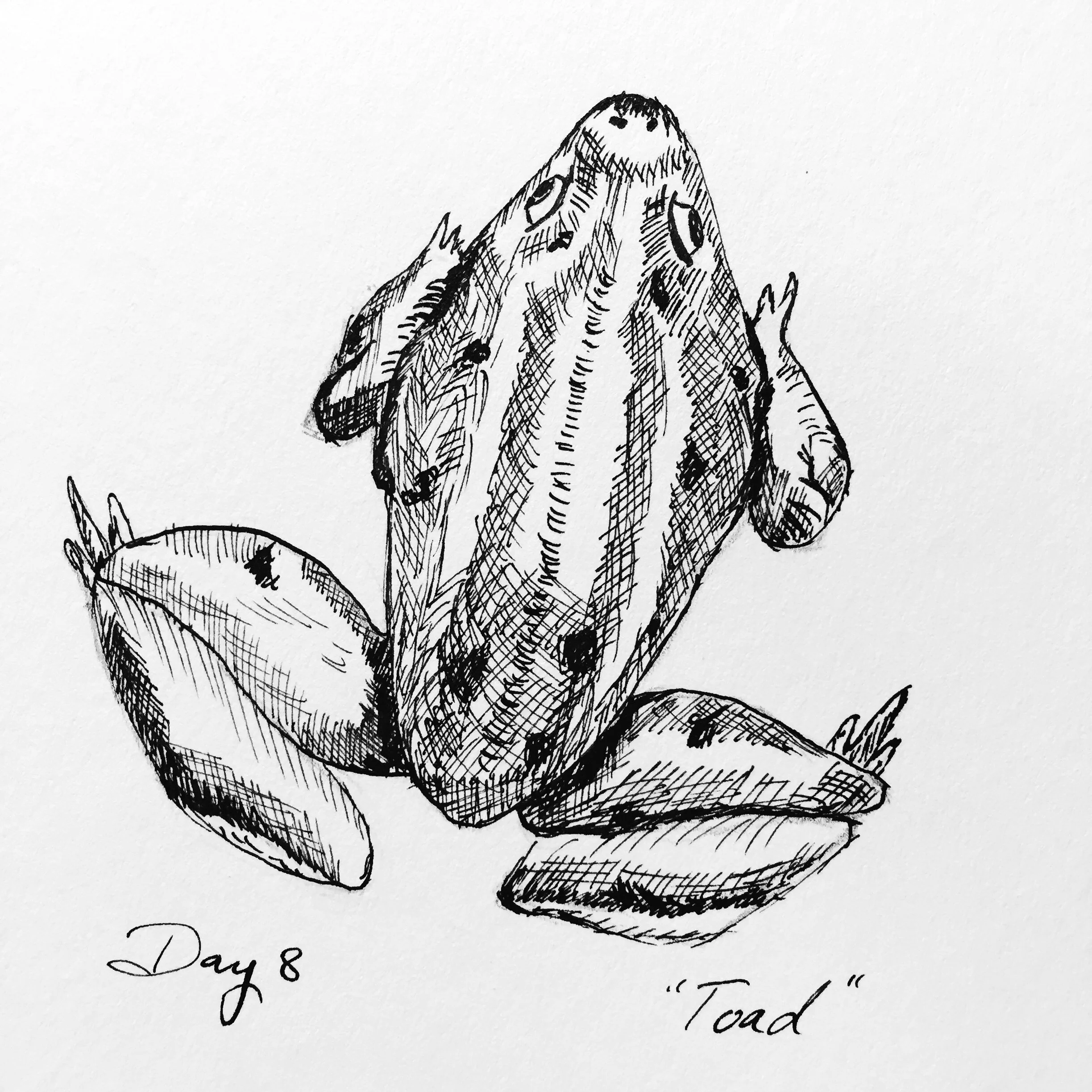 Inktober 2019 - Southern Gothic Edition Day 8