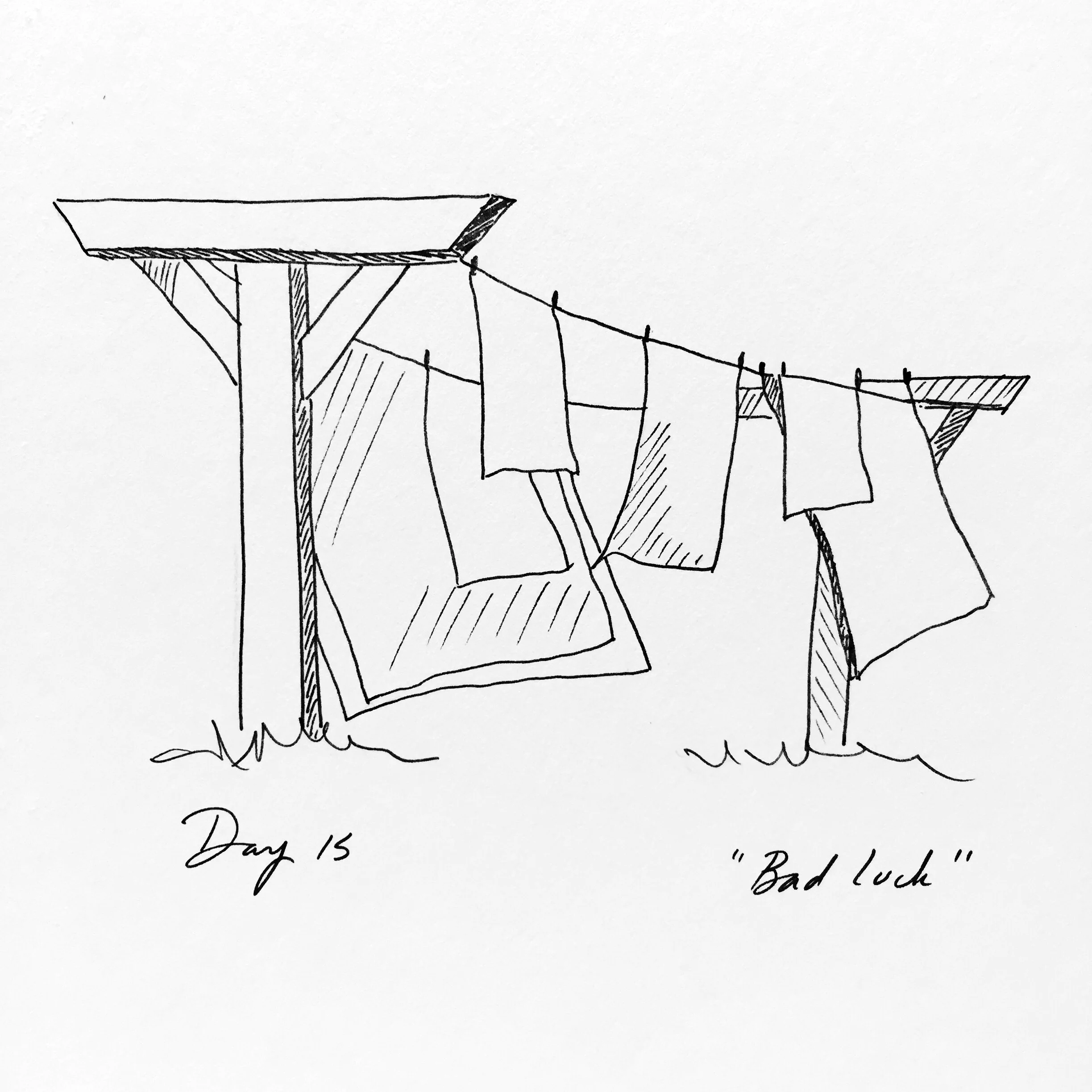 Inktober 2019 - Southern Gothic Edition Day 15 