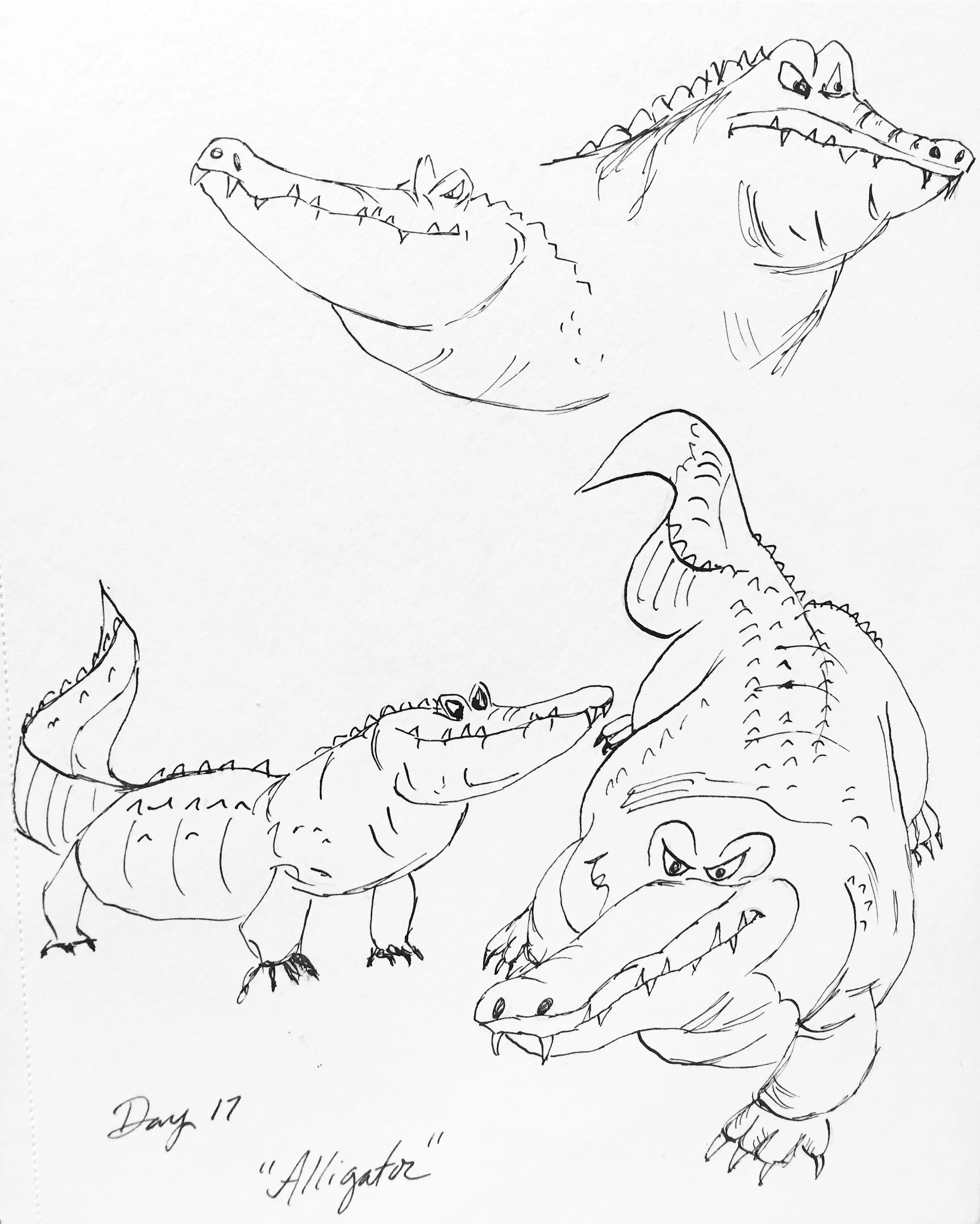 Inktober 2019 - Southern Gothic Edition Day 17 