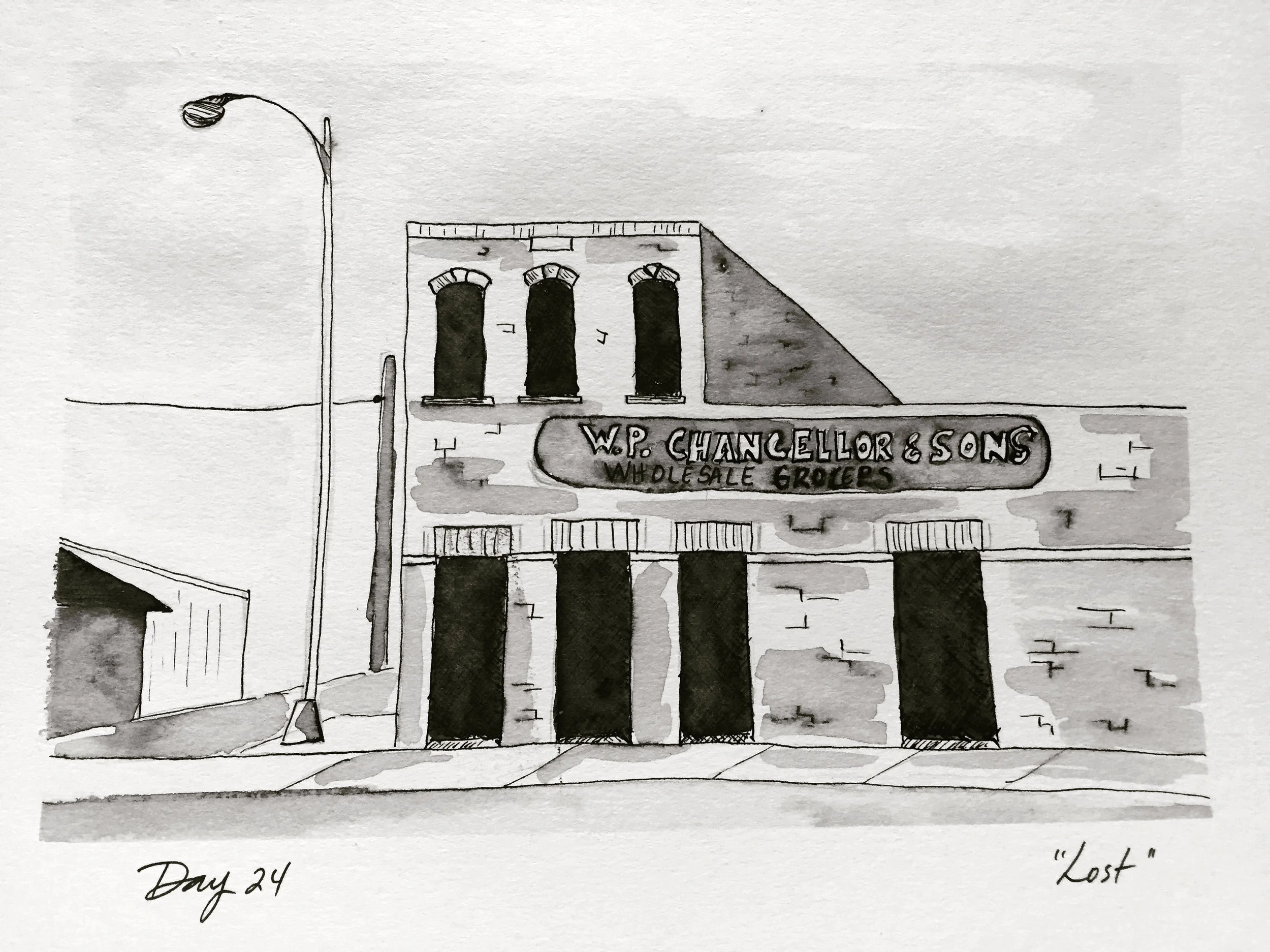 Inktober 2019 - Southern Gothic Edition Day 24