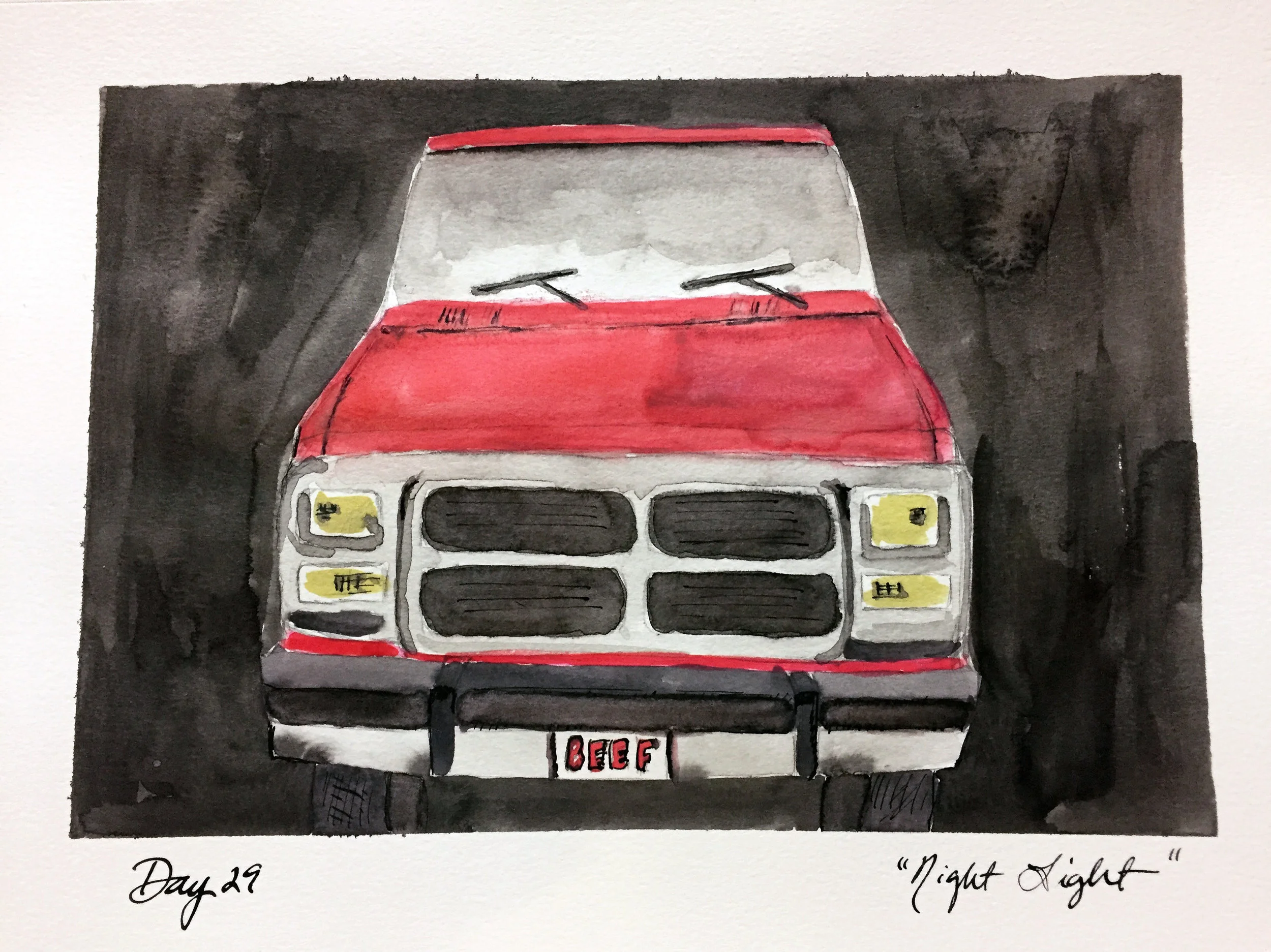 Inktober 2019 - Southern Gothic Edition Day 29