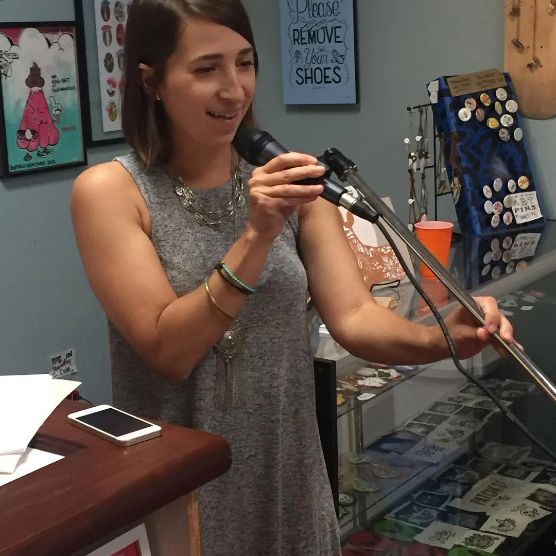 7.11.18 - Poetry Reading @ Pine Apple Co. I read a super-short story, I Go Where I Go , at the Smirk event at Pine Apple Co. today. Video here .