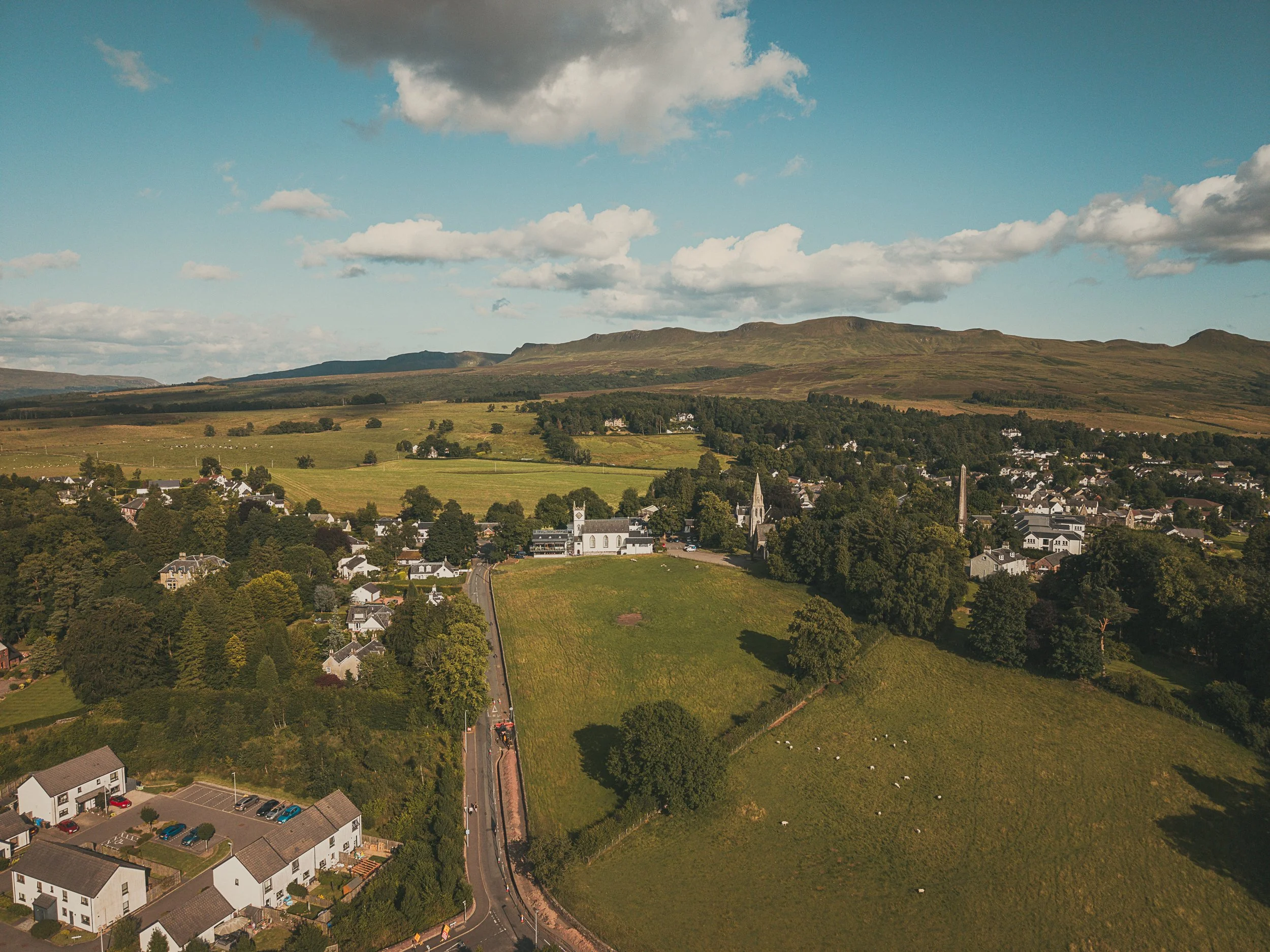 killearn-village-hall-wedding-drone-aerial-view.jpg