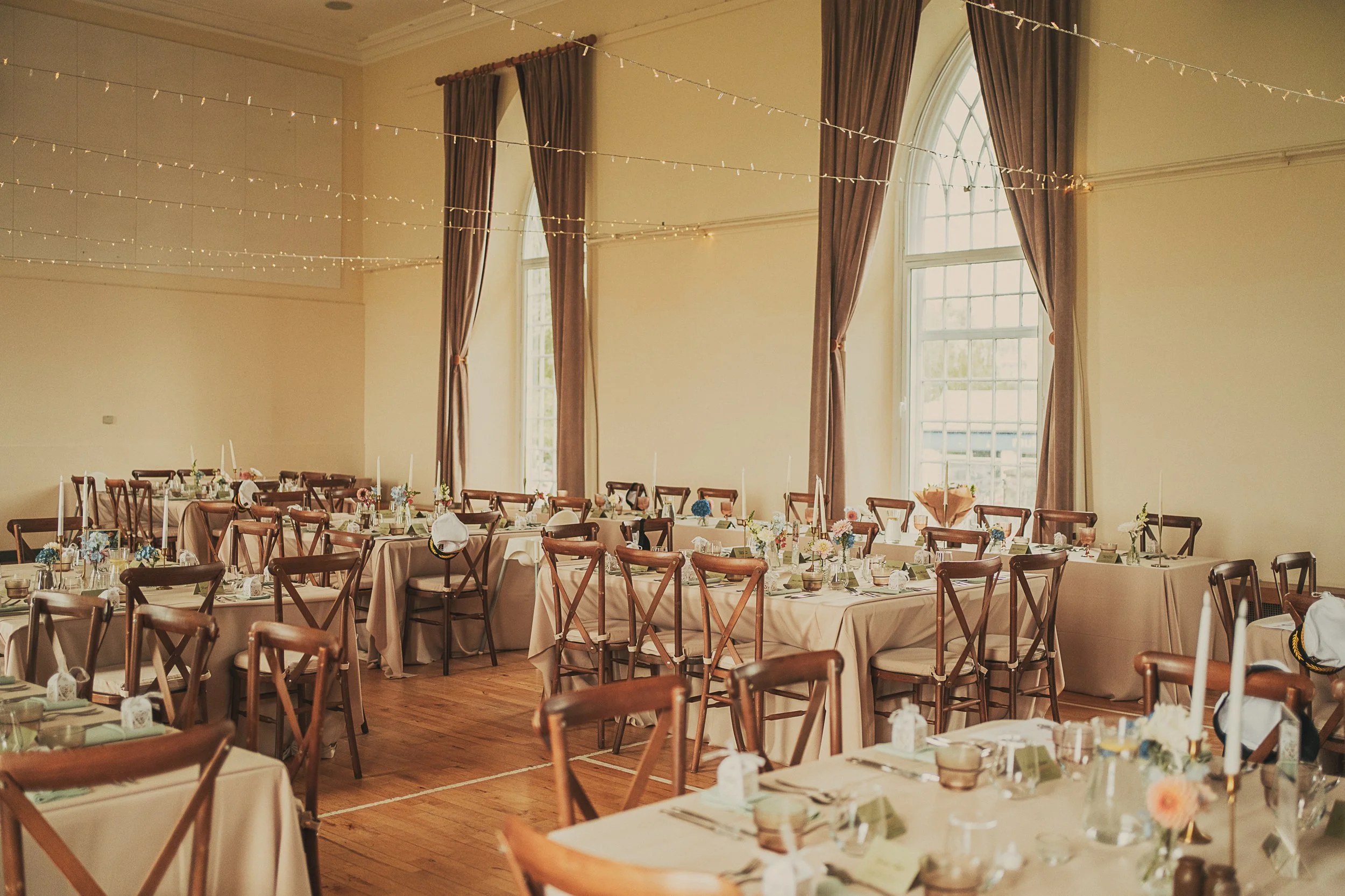 claire-adam-killearn-village-hall-wedding-reception-tables.jpg