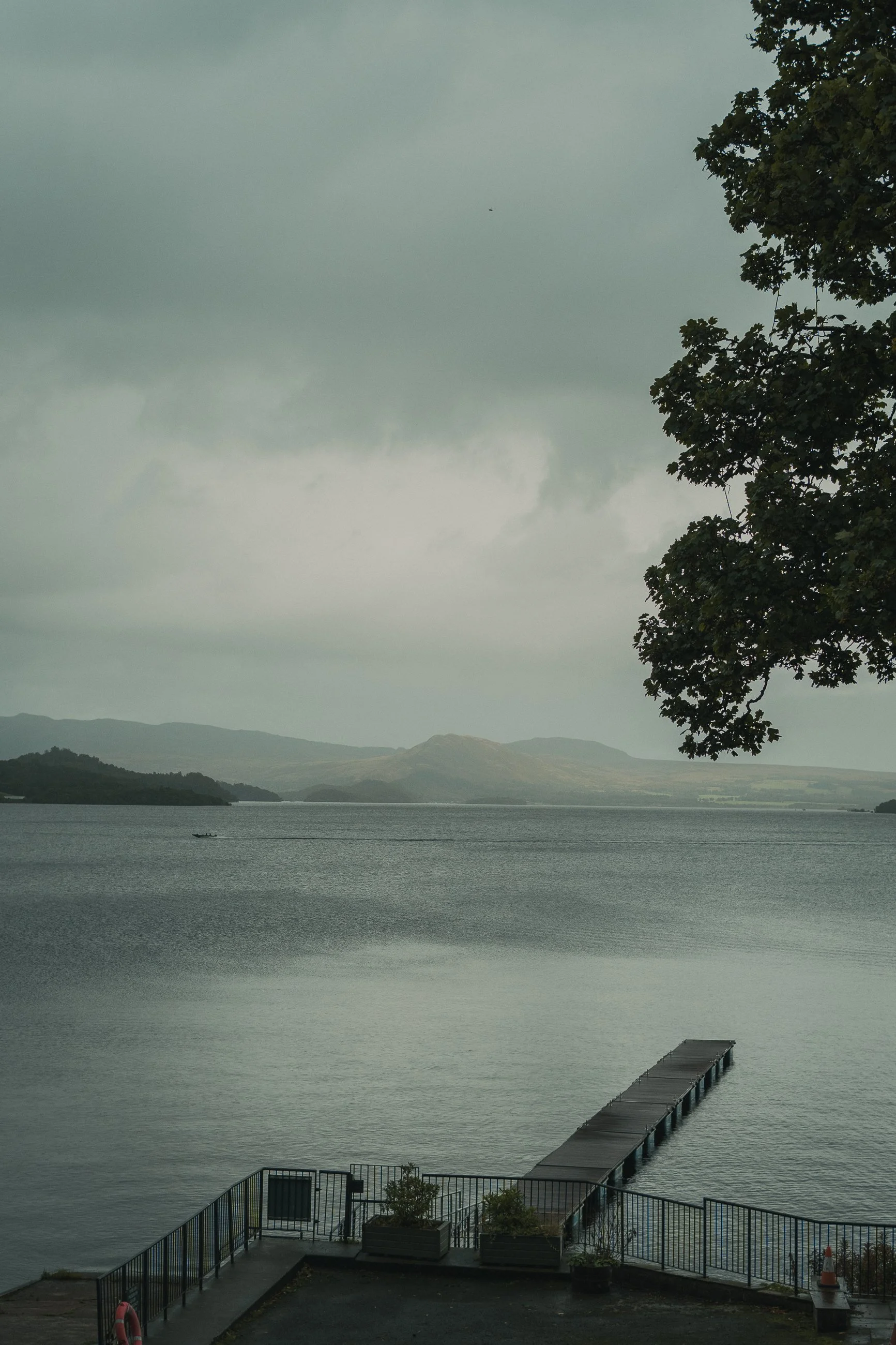 View over Loch Lomond from The Cruin wedding venue