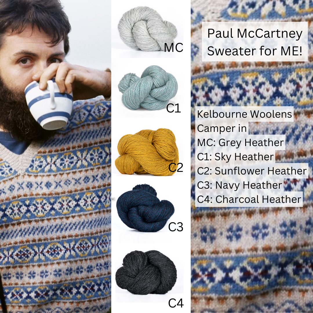 Knit this iconic sweater with me 🎸🧶