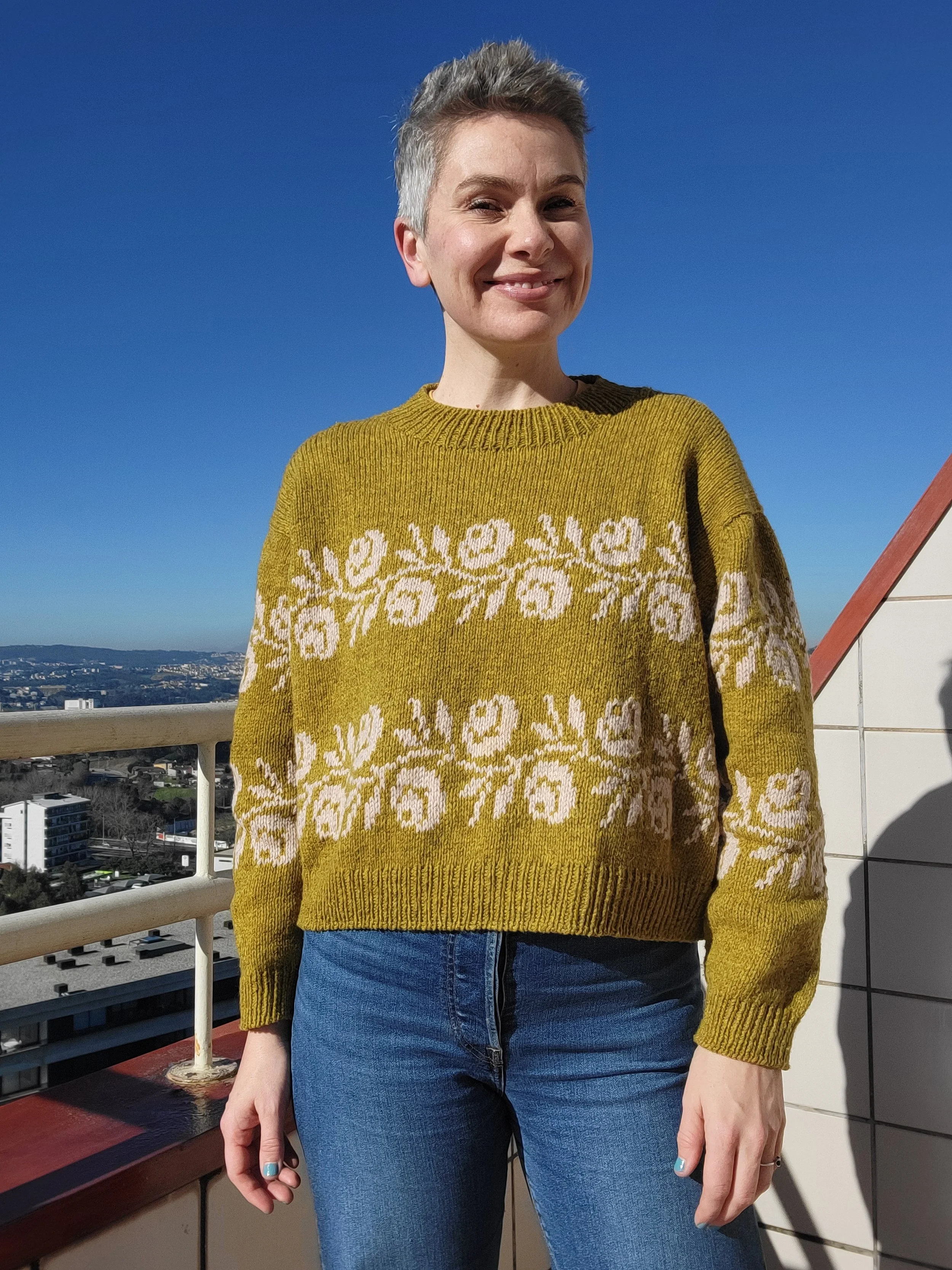 Finished Rosie Sweater &amp; Flannel Crush Cowl!