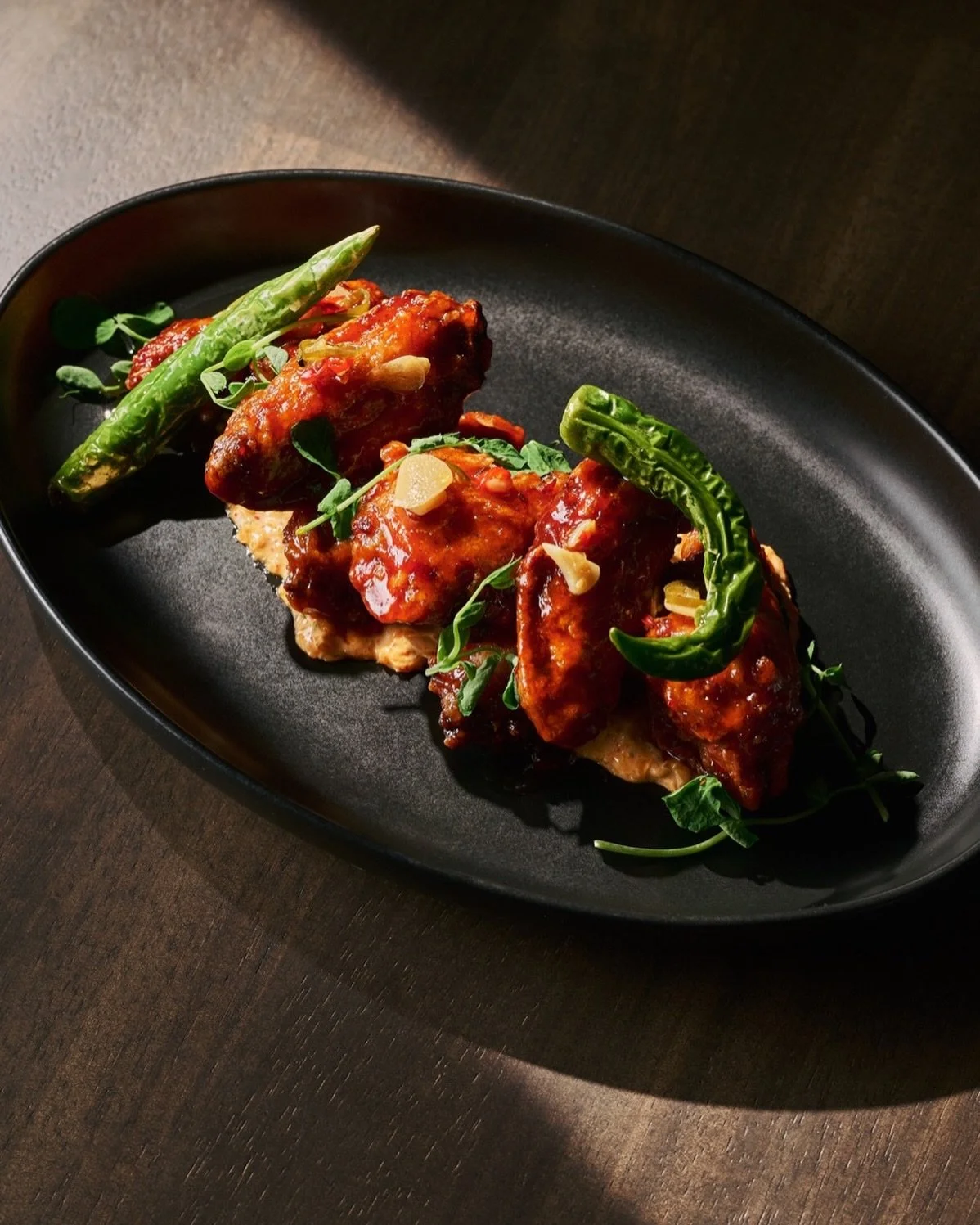 Sweet. Spicy. Slightly unhinged 🔥😏

You decided to get &ldquo;just the wings&rdquo; and got a whole experience 🍁🌶️🔥

Don&rsquo;t take our word for it but come try it yourself! Our gochujang  maple wings + kimchi aioli will be the reason you&rsqu