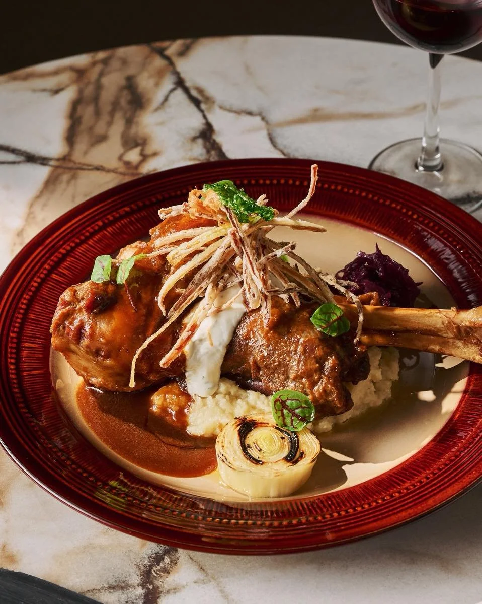 Slow-braised, fall-off-the-bone perfection 🍽️

Our Guinness braised lamb shank is the kind of dish that turns every dinner into an experience&mdash;hearty, comforting, and leaves you craving more 
 #gtaeats #MississaugaEats #thefoodfeed #foodiemissi