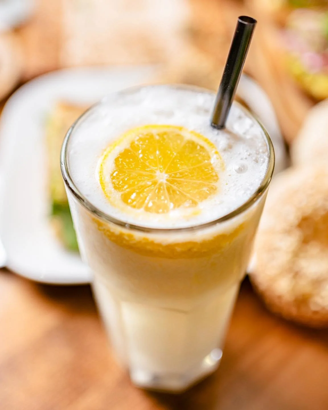 Mornings, afternoons, or anytime you craving a tropical little escape 🌴✨

Coconut lemonade &mdash; bright, fresh, and made for a good time 🥥🍋

Come and try it out for yourself 🐝💛

#yyzeats #dishedTO #gtaeats #foodiemississauga #torontocoffeeshop