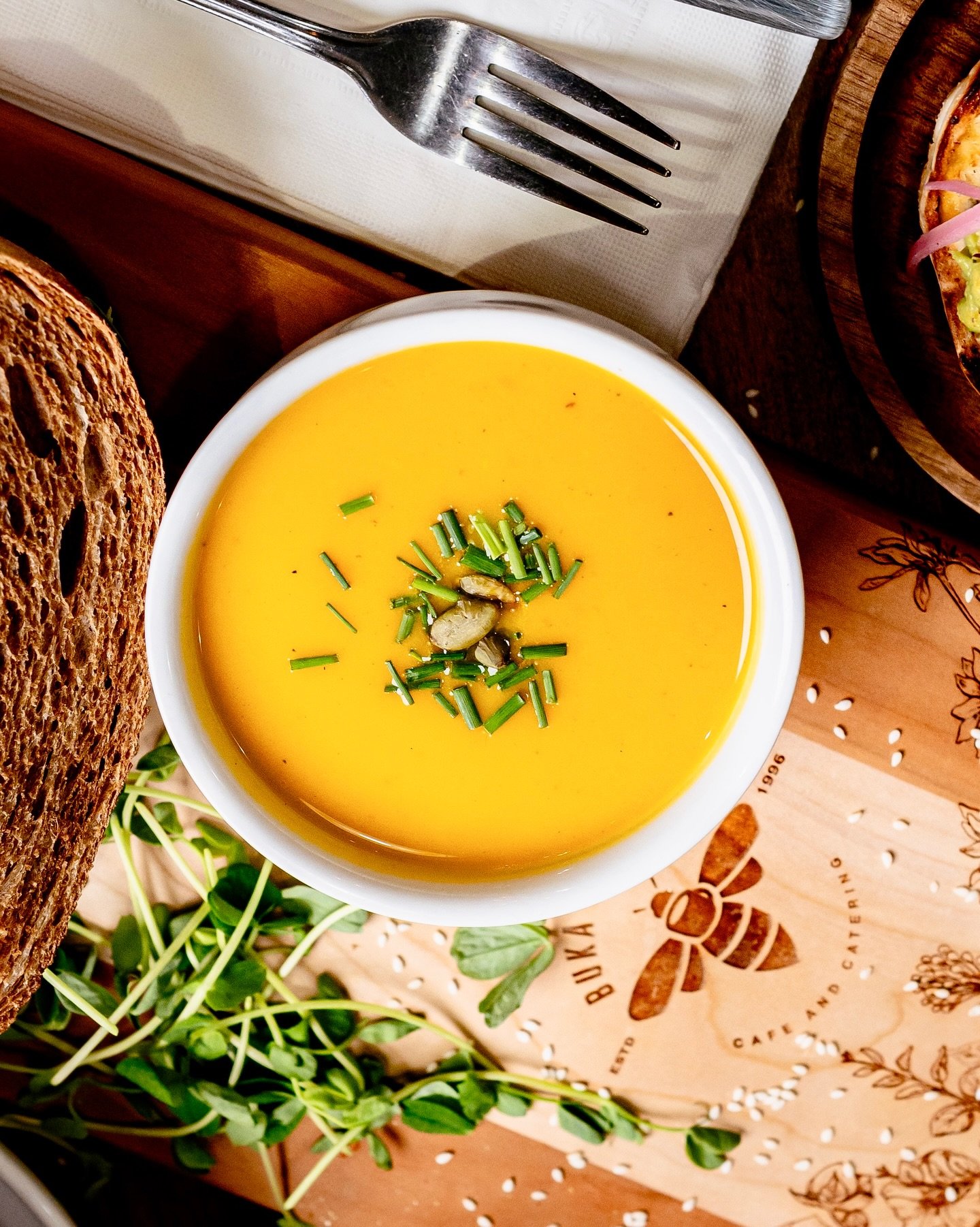 Today&rsquo;s  weather isn&rsquo;t the vibe&hellip; but our soup always is 🍲🤗

Come warm up with us in the caf&eacute; or order on the Buka Maranga app 🫶🏼🥣

#soupweather #foodiemississauga #saugaeats #cafestoronto