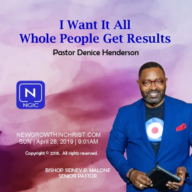 I Want It All - Whole People... - April 28, 2019