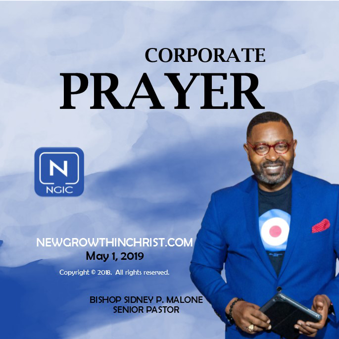 Corporate Prayer May 1, 2019