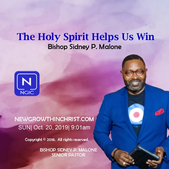 The Holy Spirit Helps Us Win - Oct. 20, 2019