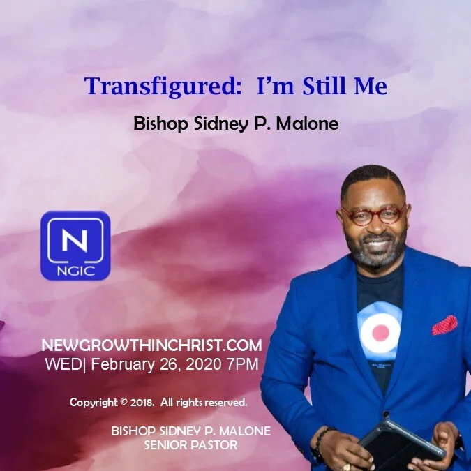Transfigured: I'm Still Me - Feb. 26, 2020