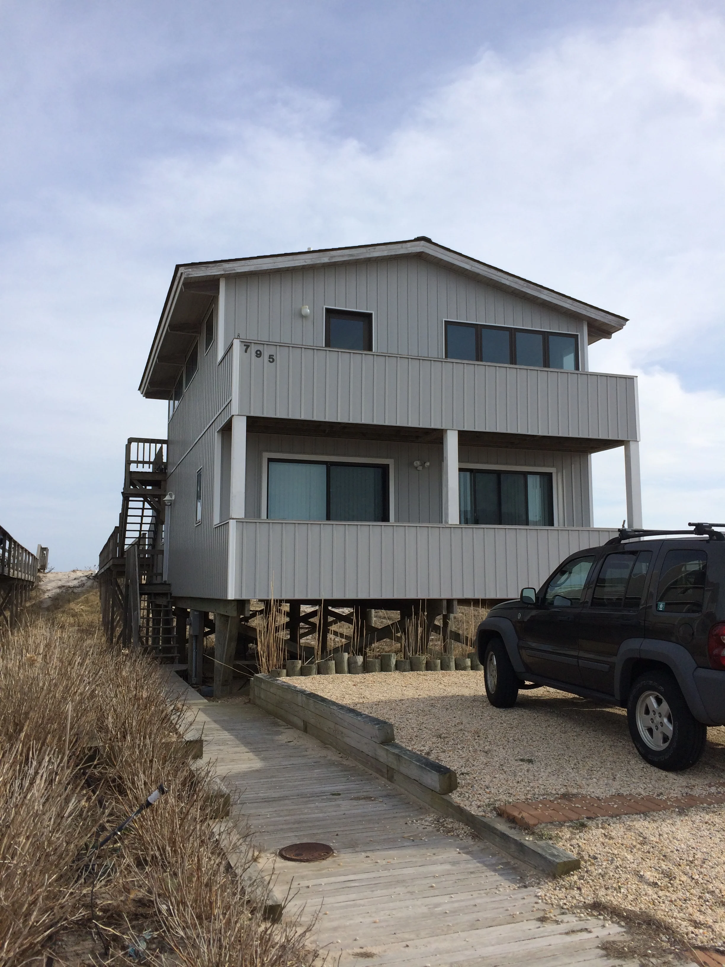 Dune Road, Westhampton Dunes- BEFORE...