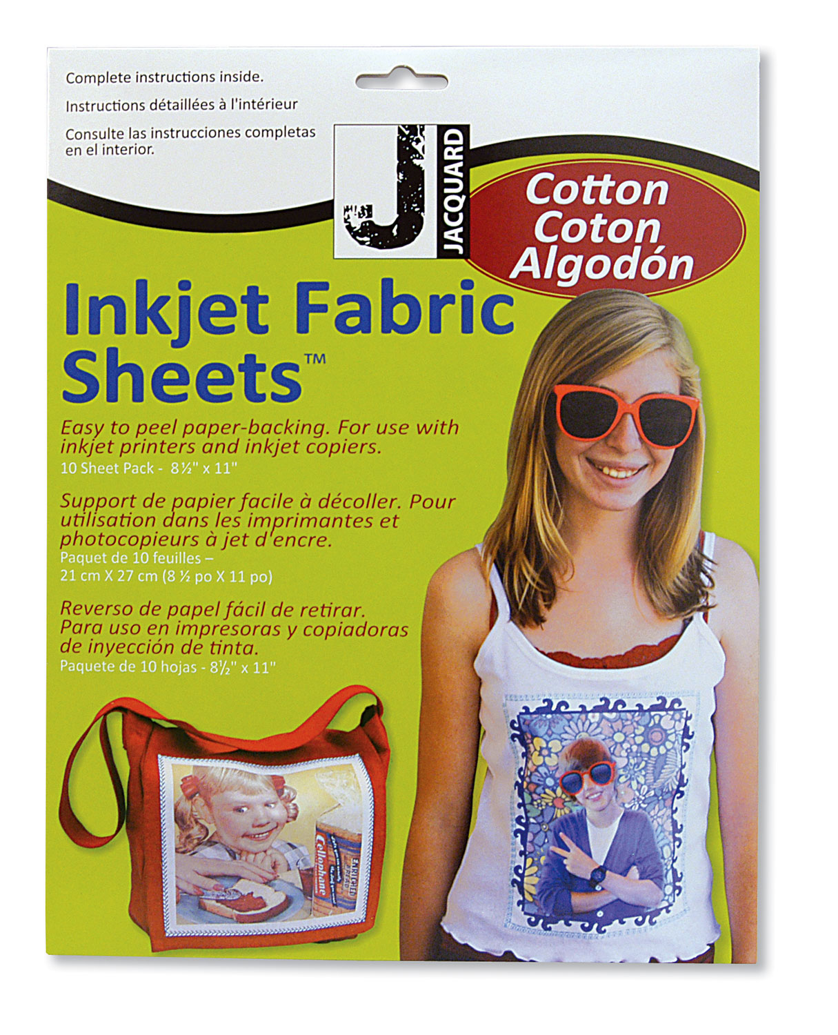 10 Jacquard Silk Inkjet Fabric Sheets Printable 100% Silk Habotai