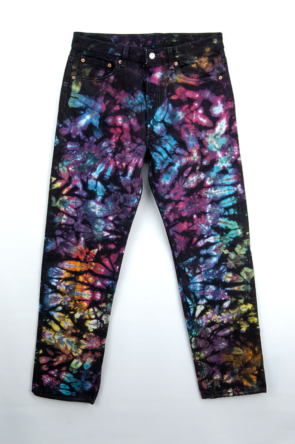 tie dye jeans diy
