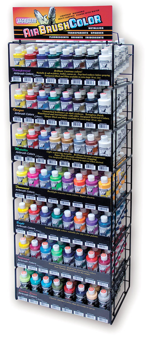 8 Colors! Jacquard Transparent Airbrush Paint Series 4 FL OZ 118