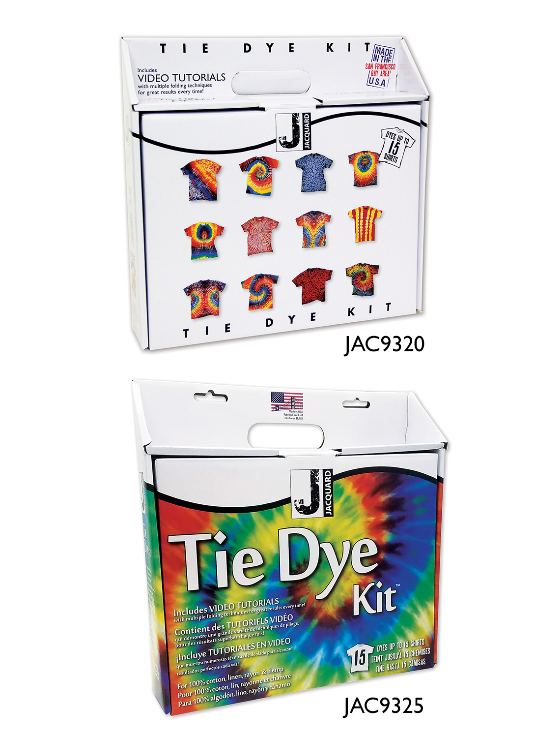 Buy Jacquard Textile Paints & Tie Dye Kits