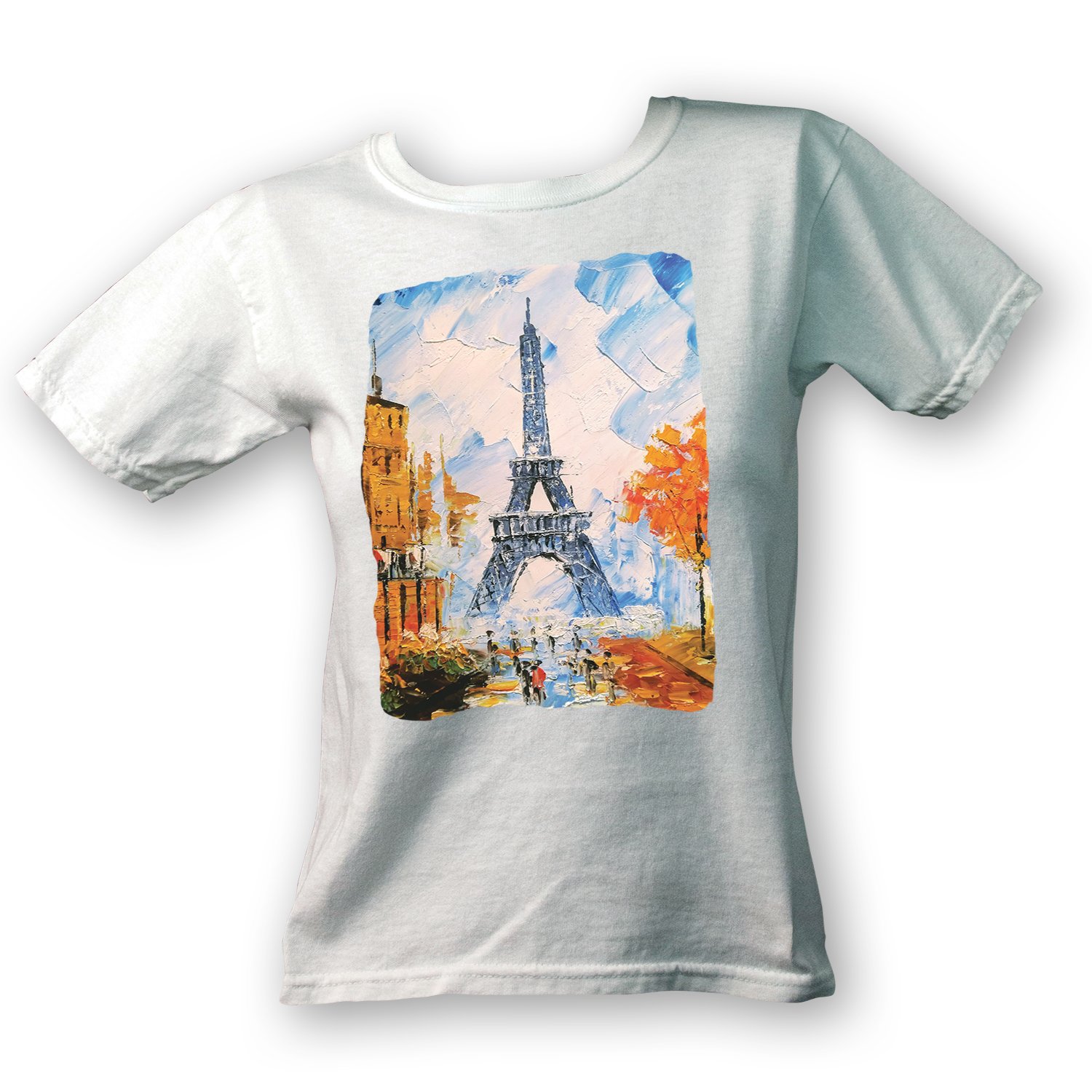 Eiffel Tower T-Shirt ~ Transfer Paper Light