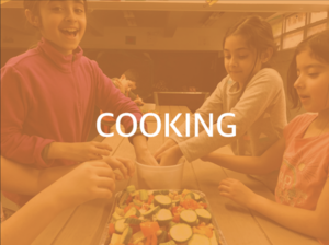 From chopping & mixing to sautéing & baking, our teaching kitchen is the perfect place for your budding chef.