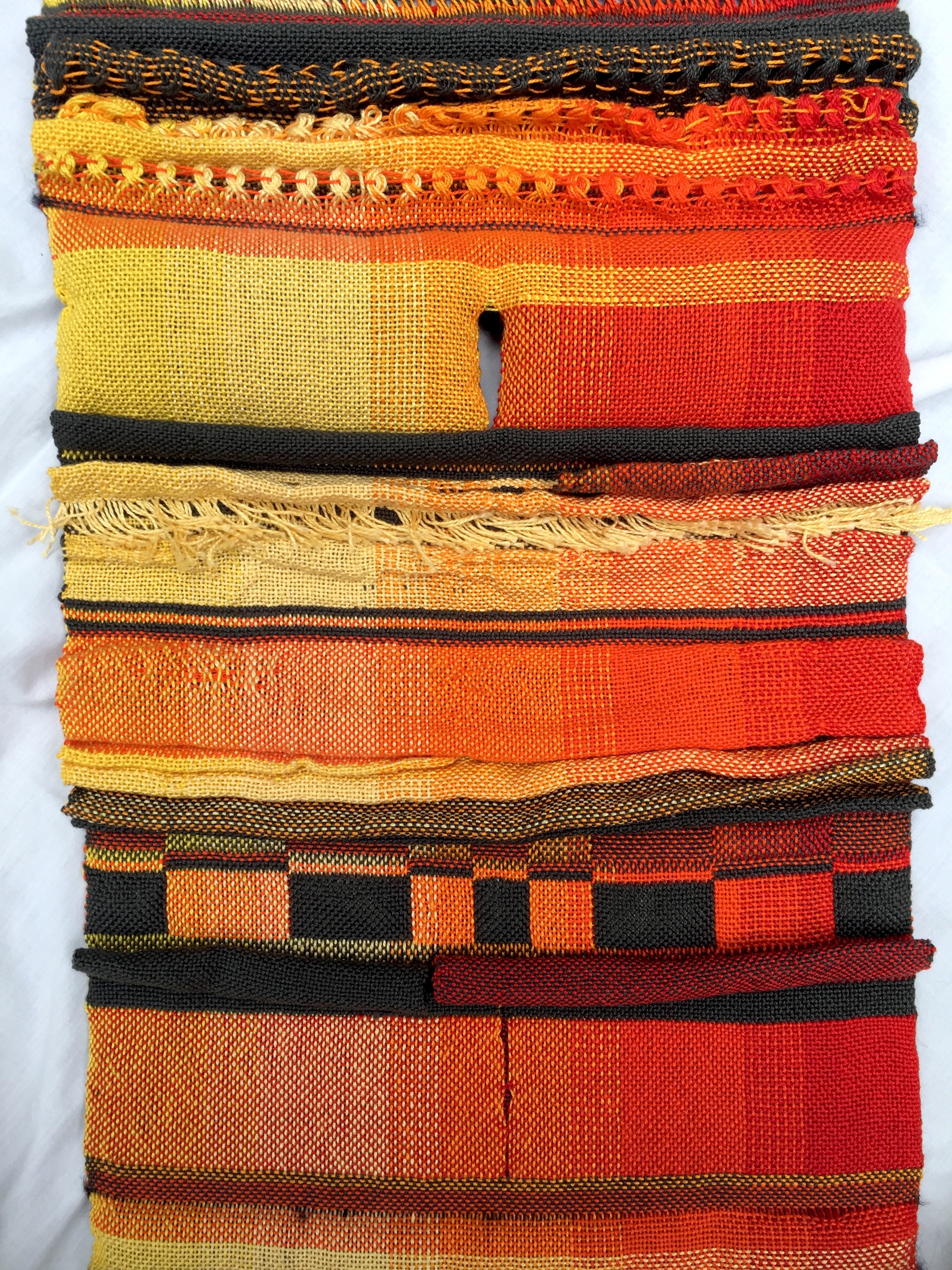Double Weave Sampler (detail)