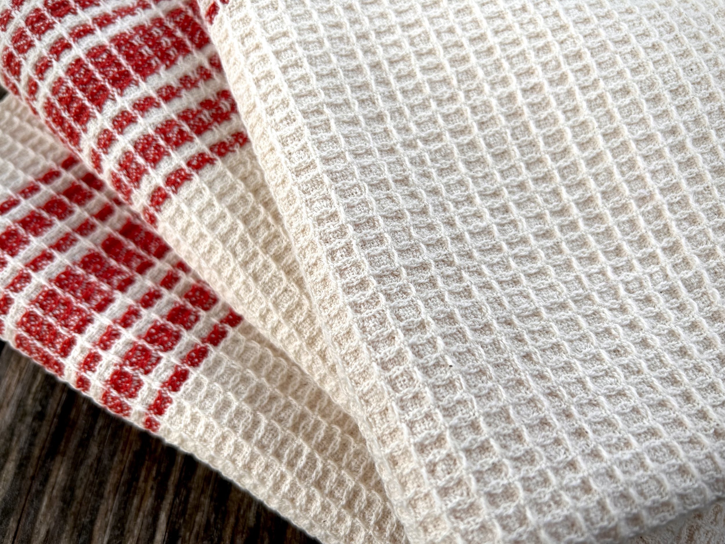 Waffle weave towels (detail) 