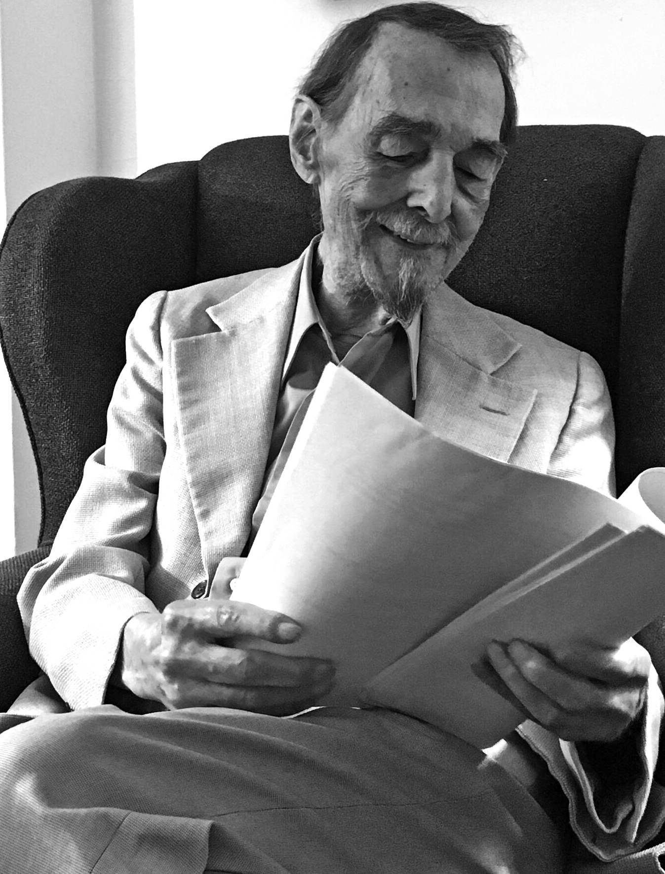 Photo by Lee Reese of her dad, Bob Cooper – 2017