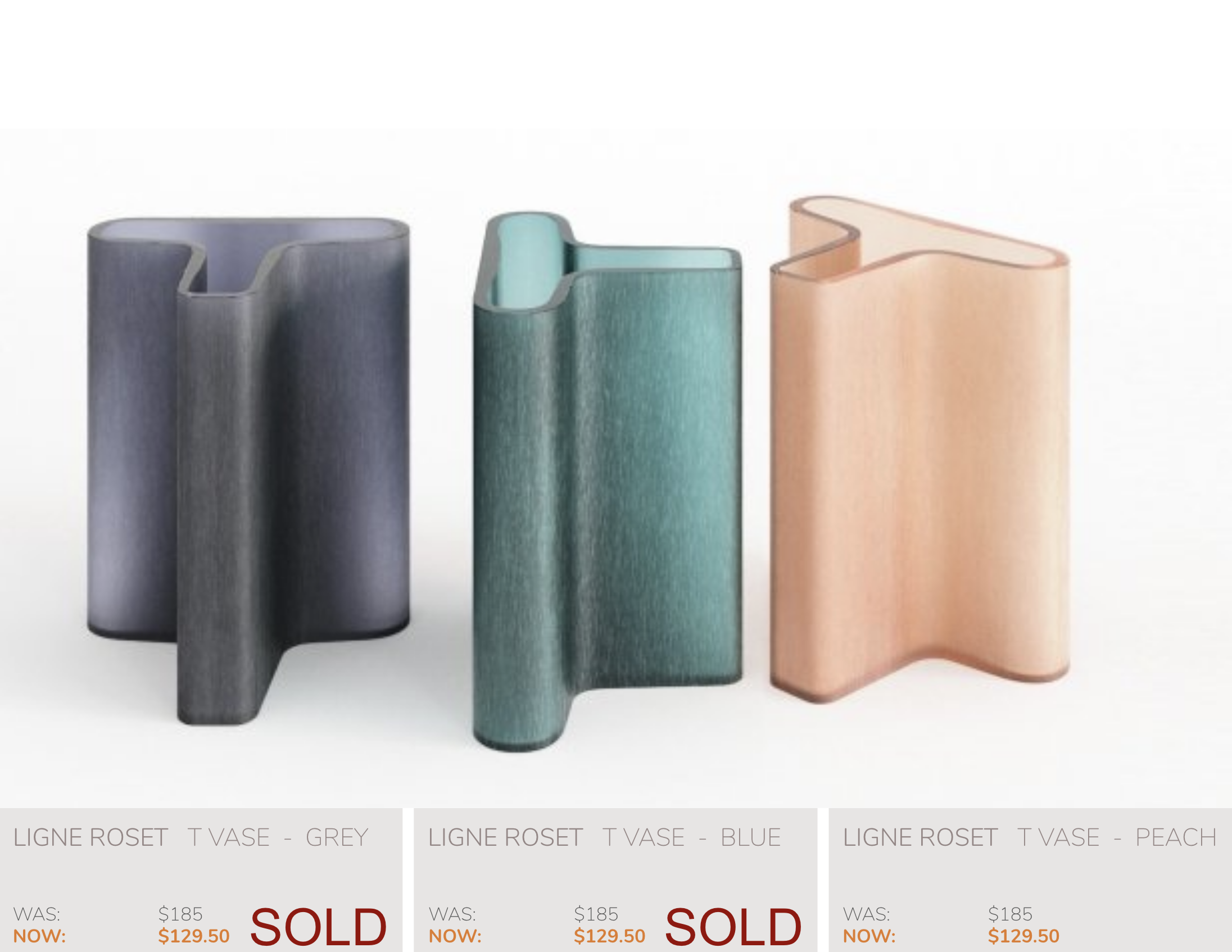T vases