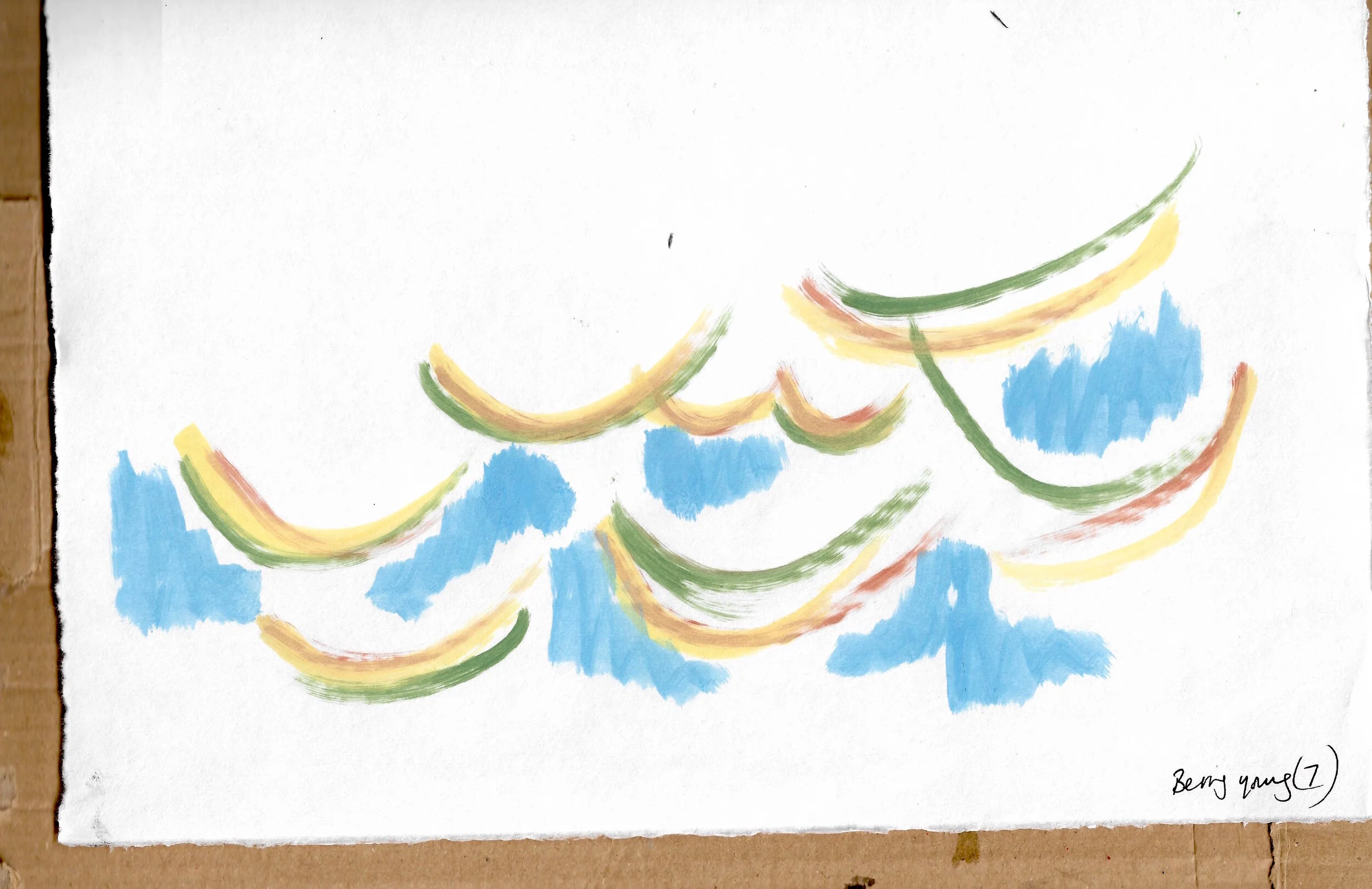 Being Young sketchbook 7 (2018)