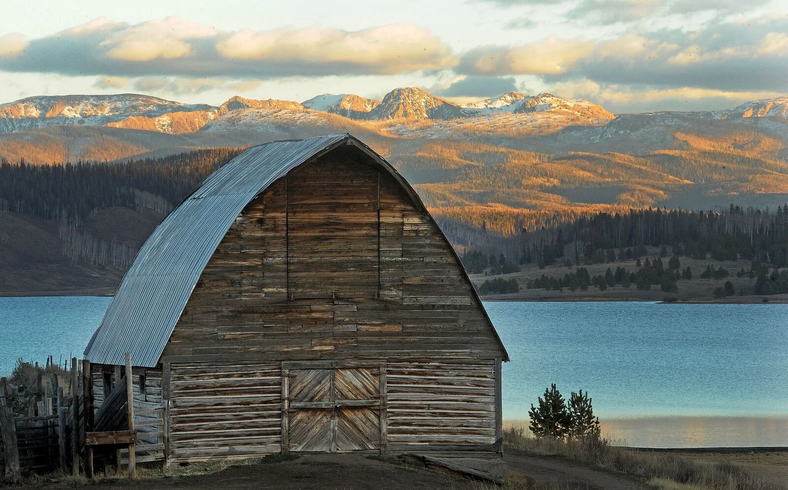 FLETCHER BARN SUNSET