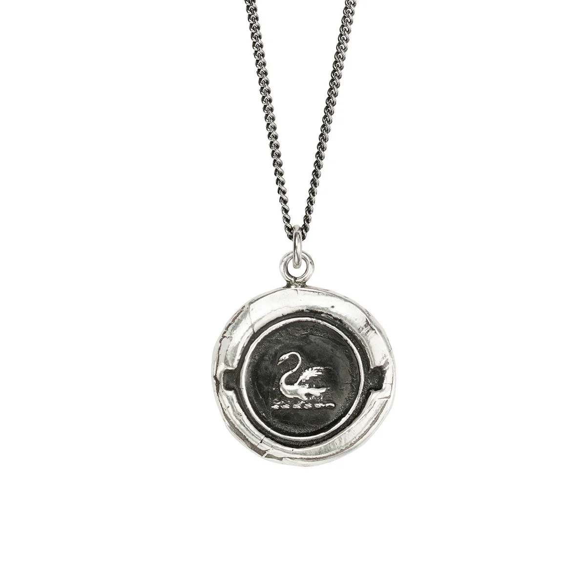 Swan Talisman Necklace