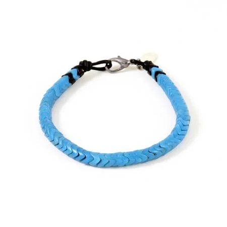 ASTALI native collection Turquoise Snake Glass Bracelet 3.jpg